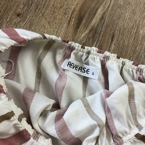 Princess Polly Striped Strapless Romper - Picture 2 of 2